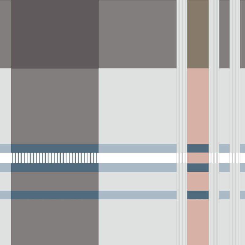 Ang high-grade bed sheet 100% polyester line pattern ay nakakalat ng nakalimbag na tela