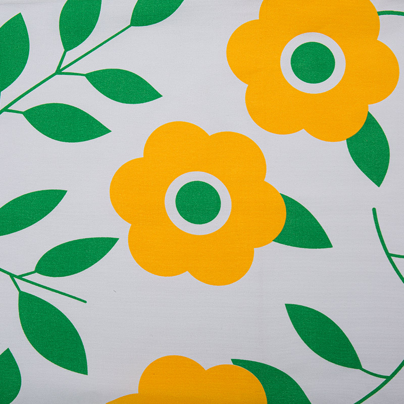 130GSM 235cm Buong Polyester Twill Kalat ang Pagpi -print ng Bed Sheet Makapal na Tela